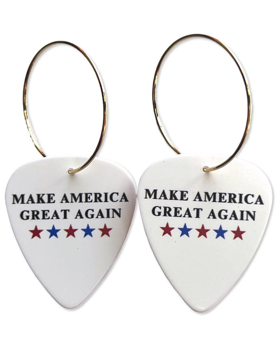 MAGA Single Guitar Pick Earrings