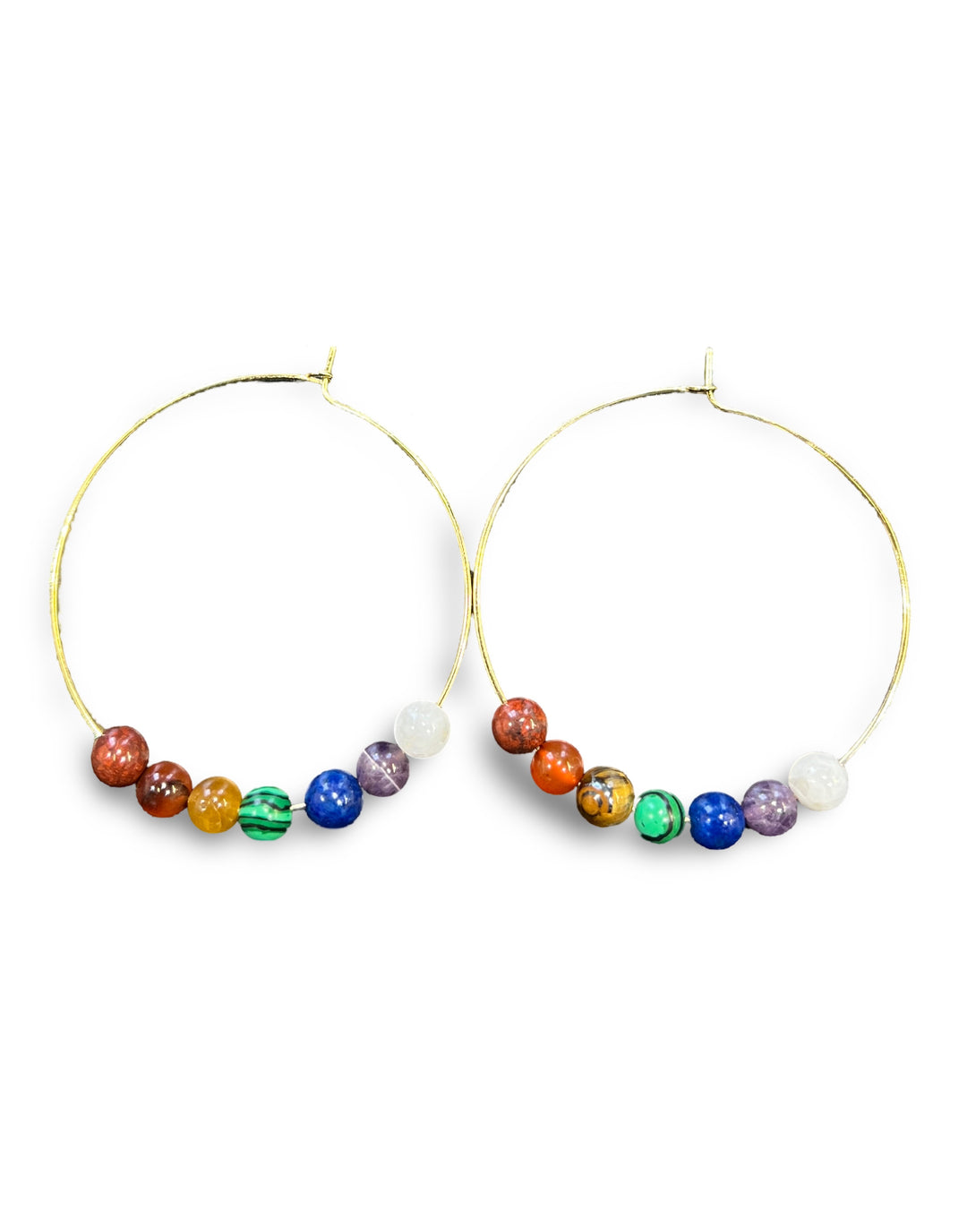 Chakra Soundwave 14K Gold Single Earrings