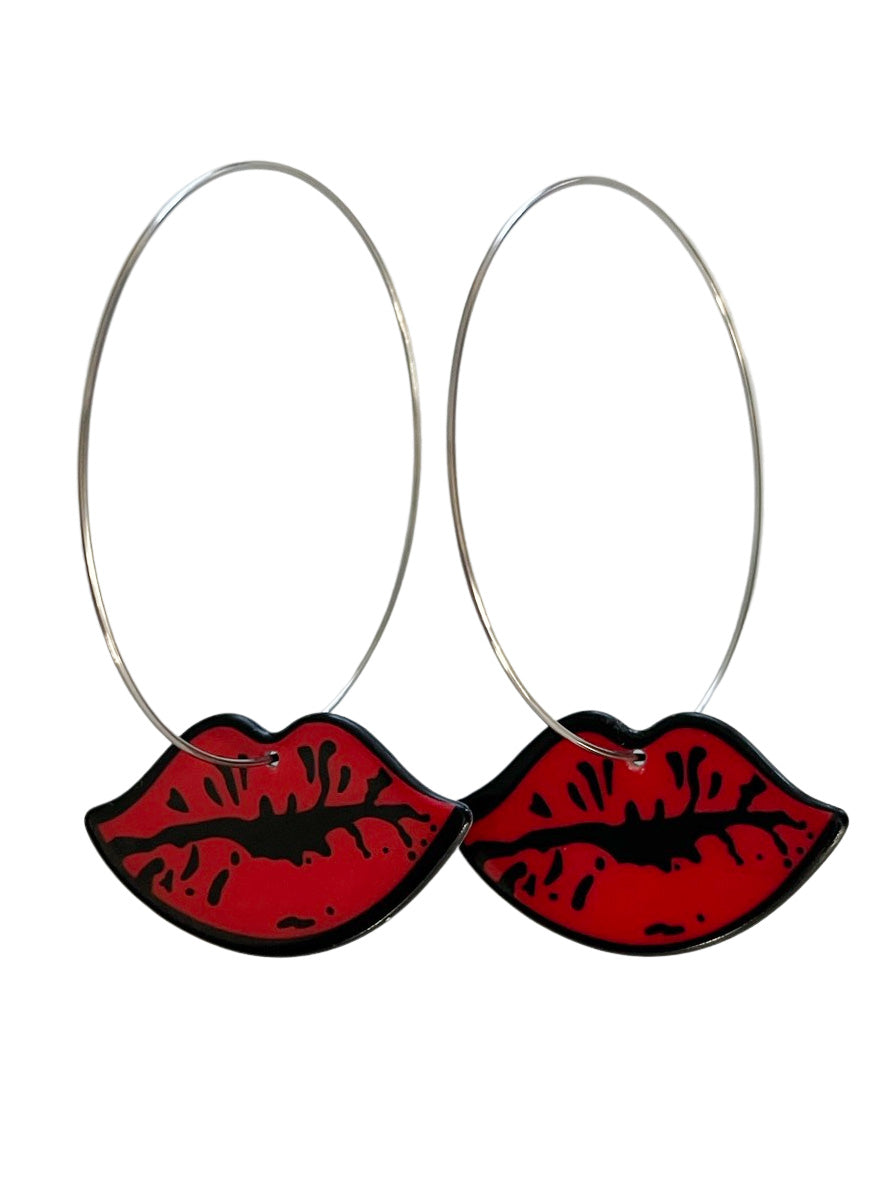 Lips Kiss Earrings